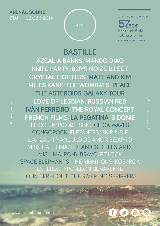 arenal sound 2014