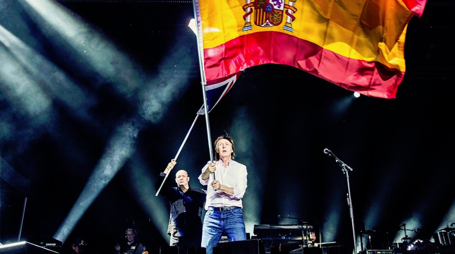 Crónica: Y los Beatles (Paul McCartney) visitaron Madrid | Vicente Calderón