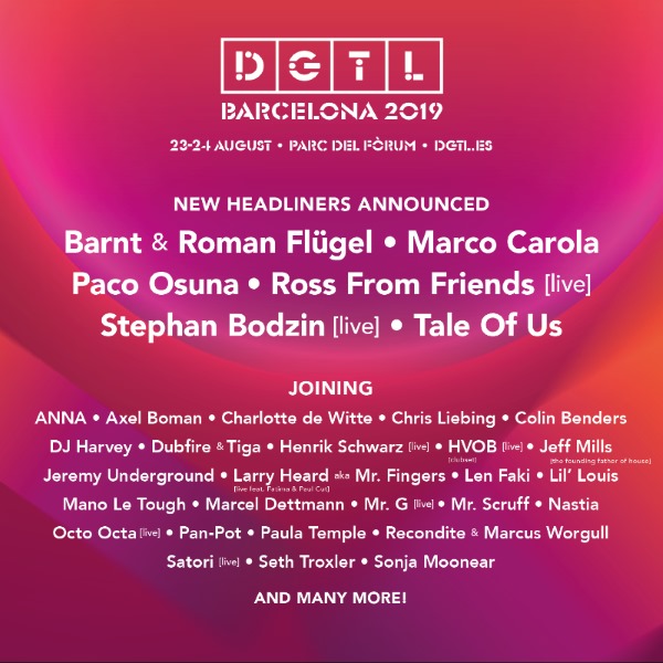 dgtl festival 2019 barcelona