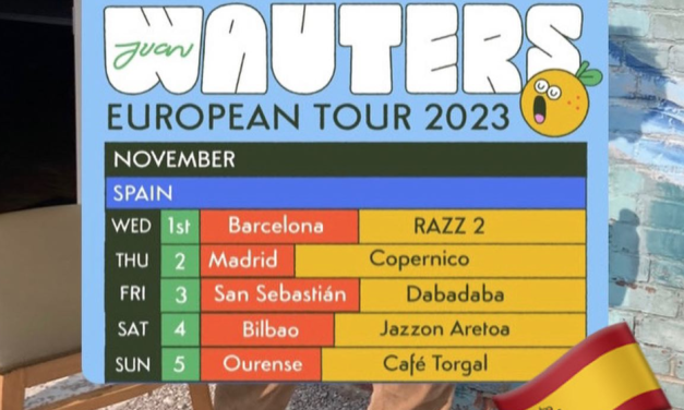 Juan Wauters anuncia gira por España en noviembre 2023 – Entradas