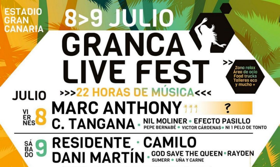 Granca Live Fest 2022 – Cartel, conciertos y entradas