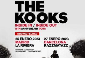 Conciertos de The Kooks en Madrid y Barcelona - 2023- Entradas