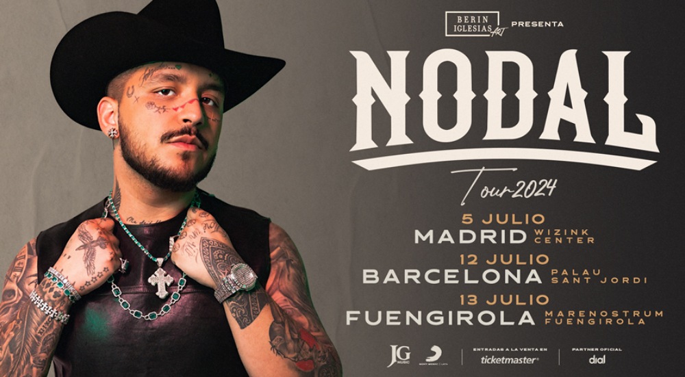 Conciertos de Christian Nodal en Madrid, Barcelona y Fuengirola – 2024 – Entradas