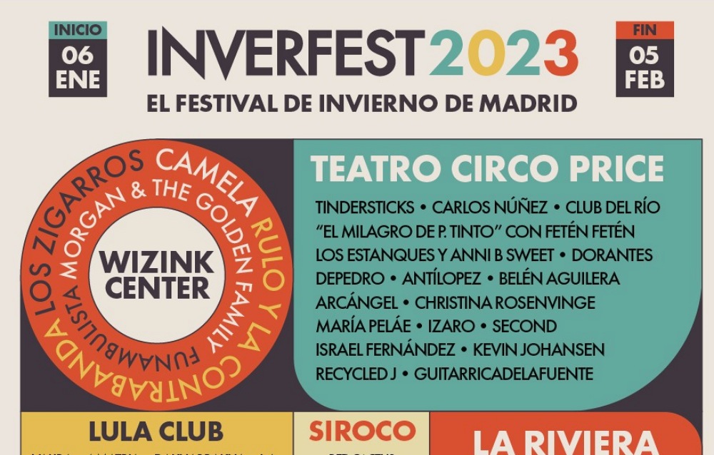 Inverfest 2023 – Cartel, conciertos, programación y entradas