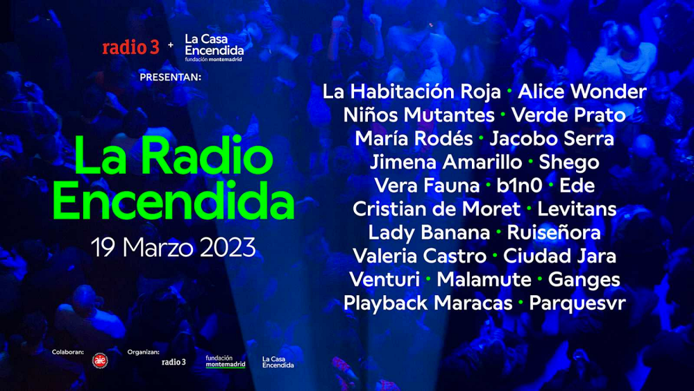 La Radio Encendida 2023 – Conciertos y horarios