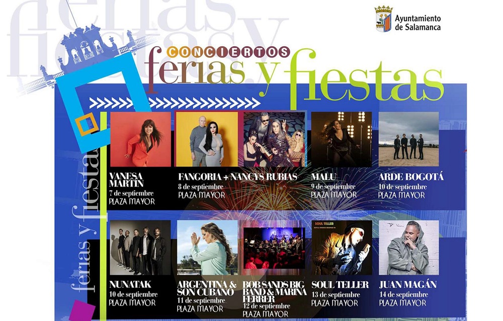 Fiestas Salamanca 2023 – Conciertos y horarios