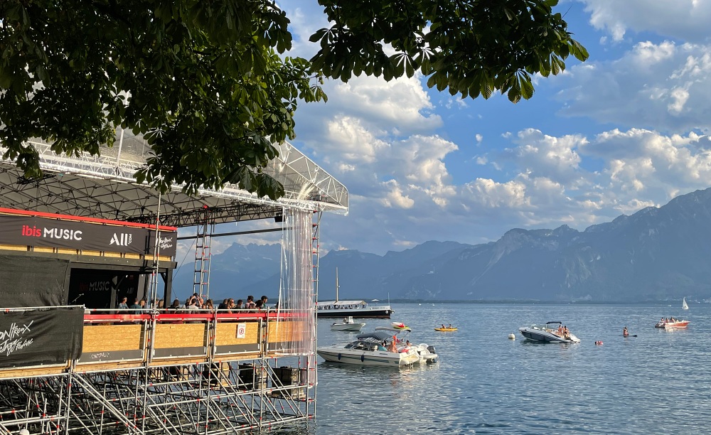Así es el fascinante Montreux Jazz Festival y su Terrasse ibis MUSIC